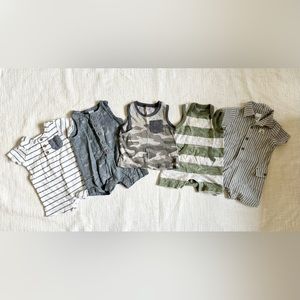 Baby Rompers & Tank Top